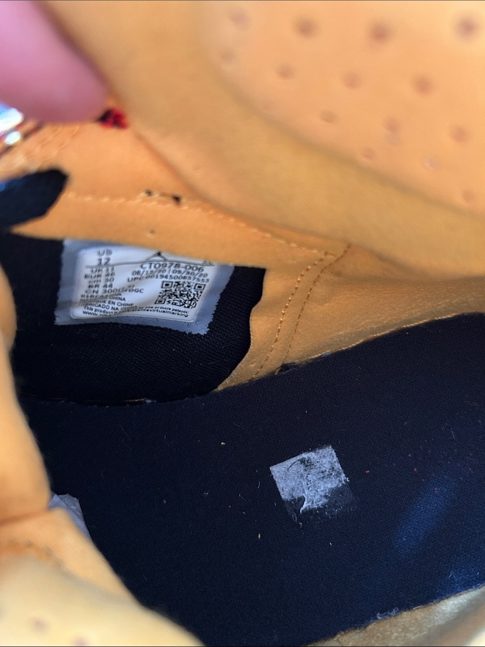 Nike Air Jordan 1 High Zoom Comfort Men’s High-Top Sneakers - - Picture 7 of 7